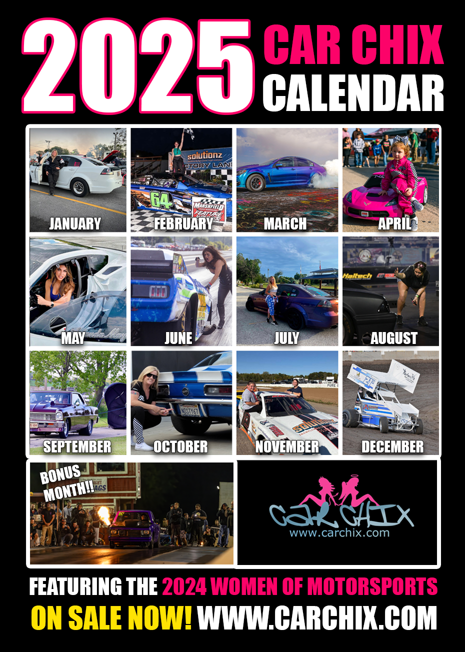 2025 CAR CHIX CALENDAR
