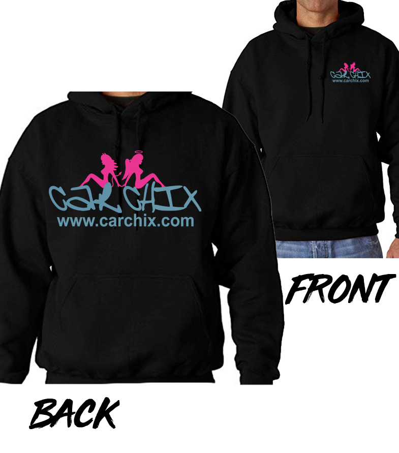 Classic Car Chix Logo Hoodie