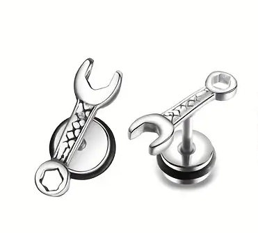 Wrench Earrings