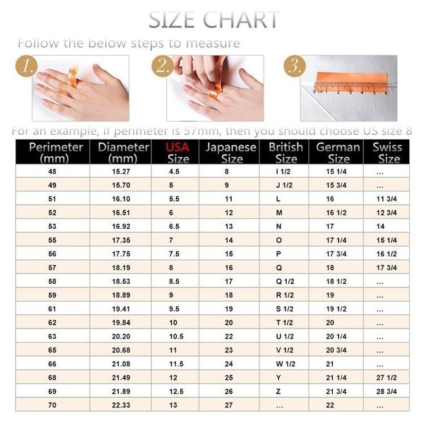 Spinner Chain Rings - Black