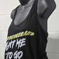 Want Me to Go Faster? So Did Your Mom Racerback Tank - Black
