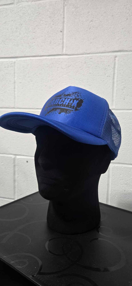 Car Chix Foam Trucker Hat - Blue/Black
