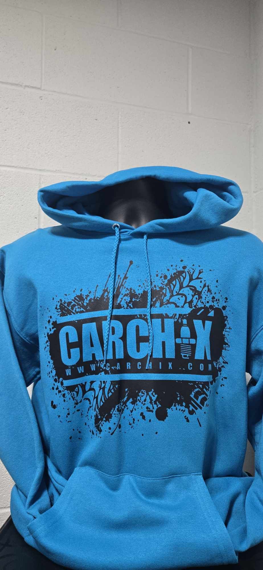 Car Chix Hoodie - Teal