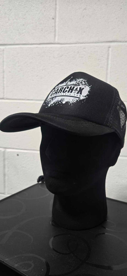 Car Chix Foam Trucker Hat - Black/White