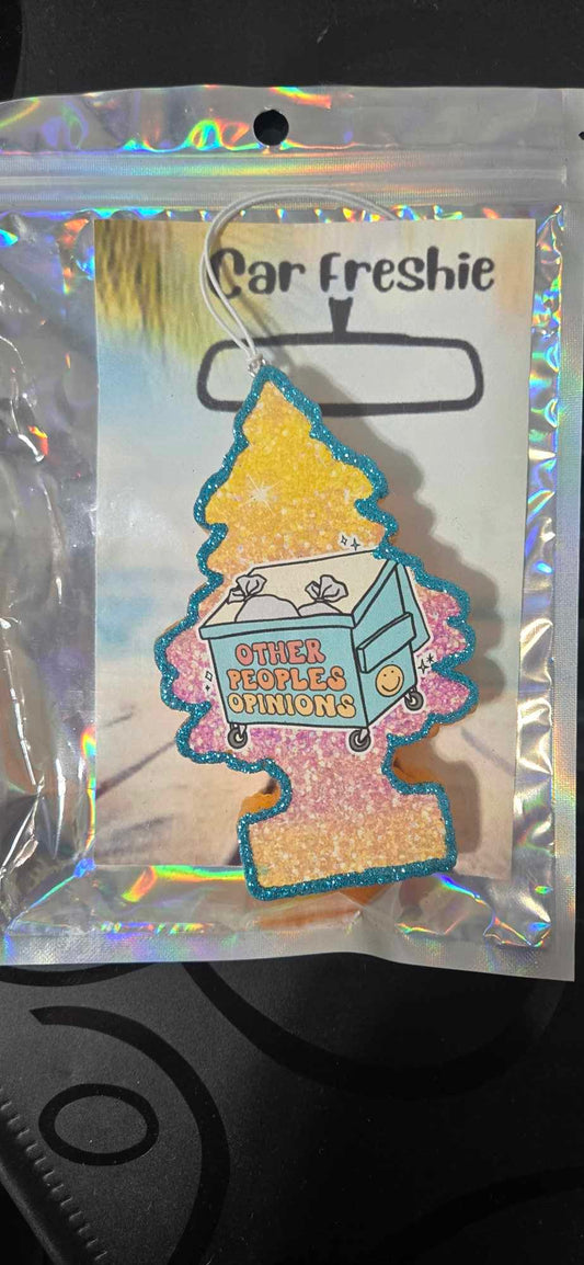 OTHER PEOPLE'S OPINIONS DUMPSTER Car Air Freshener