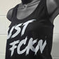 Just FCKN Send It Racerback Ladies Tank - Black