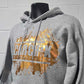 Custom Metallic Hoodie - Sport Grey/Rose Gold