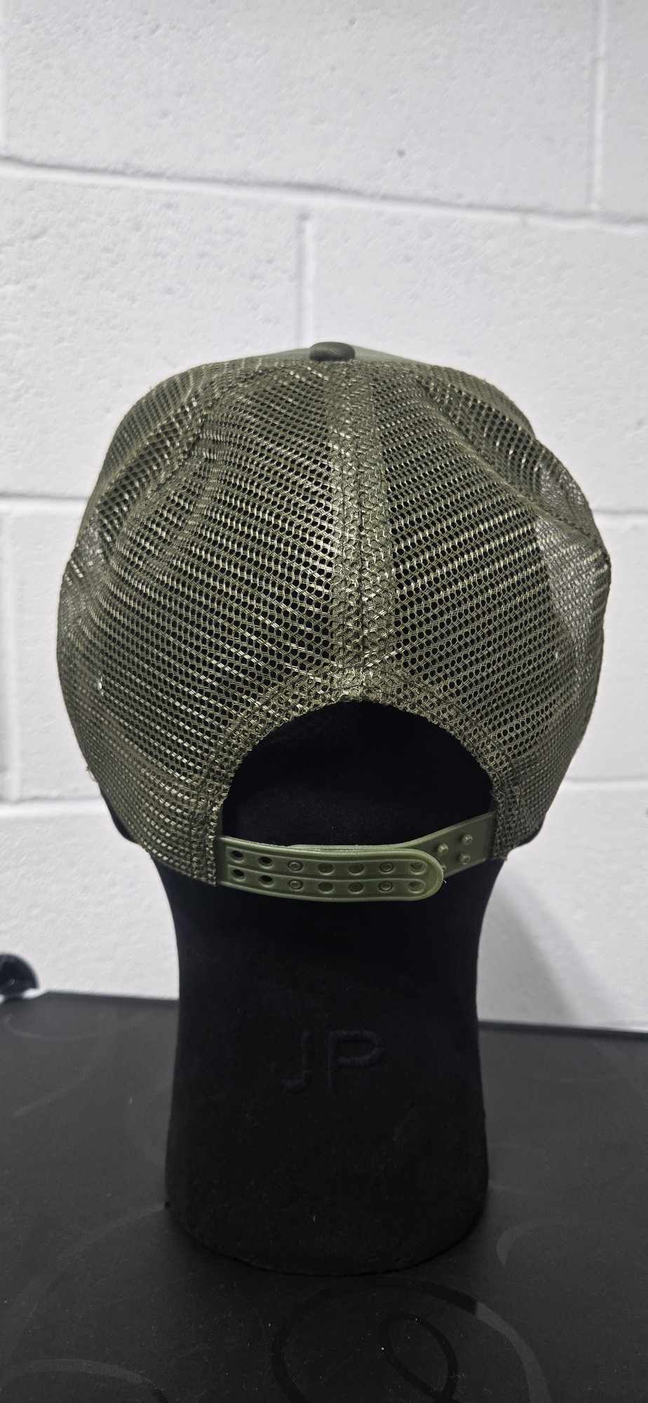 Car Chix Foam Trucker Hat - Military Green/Black