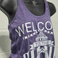 Welcome to the Sh*tShow Racerback Tank - Heather Purple