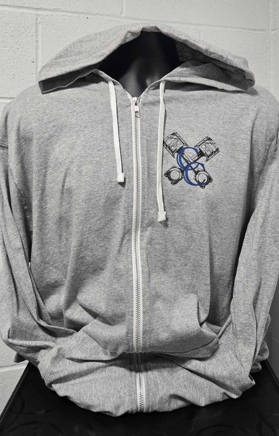 Enjoy the Ride Hooded Zip Up Long Sleeve