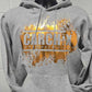 Custom Metallic Hoodie - Sport Grey/Rose Gold