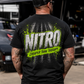 Nitro: Cheaper Than Therapy | Drag Racing T-Shirt