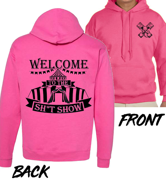 Welcome to the Sh*tShow Hoodie - Pink