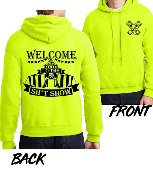 Welcome to the Sh*tShow Hoodie - Safety Green