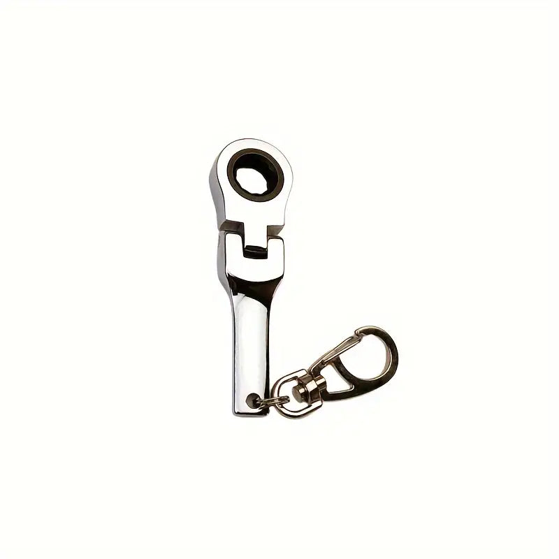 10mm Adjustable Ratcheting Wrench Keychain