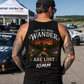 Funny 10mm socket men's racing tank top at a motorsports event