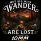 Not All Who Wander Are Lost Except My 10mm funny mechanic shirt design by Car Chix