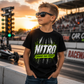 Nitro Cheaper Than Therapy youth drag racing t-shirt by Car Chix at the drag strip