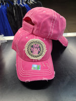 Bad Hair Day Baseball Cap - Pink