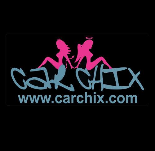 Classic Car Chix Logo Decal