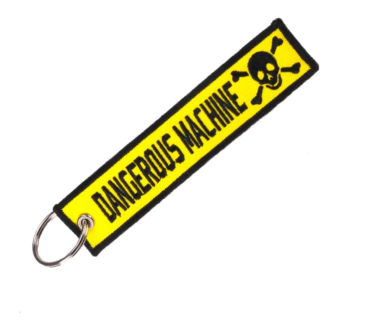 Dangerous Machine Keychain
