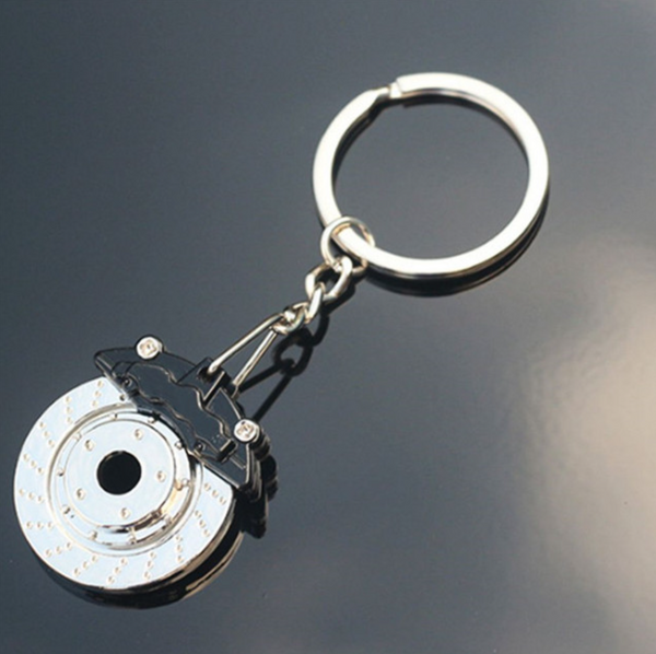 Disc Brake Keychain - Black