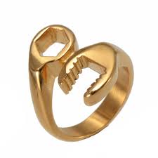Wrench Rings - Gold