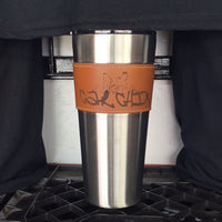 Car Chix 30oz Leather Sleeve Tumbler