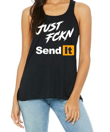 Just Send It Ladies Tank Top