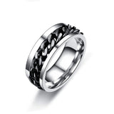 spinning chain rings-spinning rings-ring spinners-carchix-carchicks-racing-motorsports-automotive-bike chain ring-black