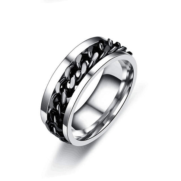 spinning chain rings-spinning rings-ring spinners-carchix-carchicks-racing-motorsports-automotive-bike chain ring-black